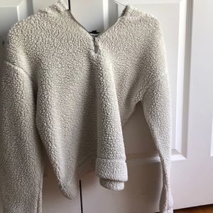 Sherpa hoodie